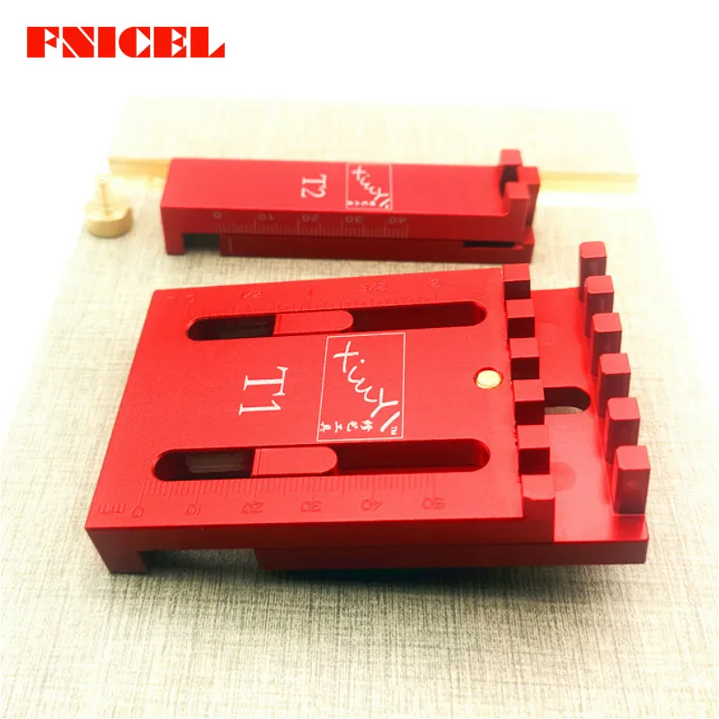 Алюминий сплав глубина измерительной линейкой w/весы деревообрабатывающие линии