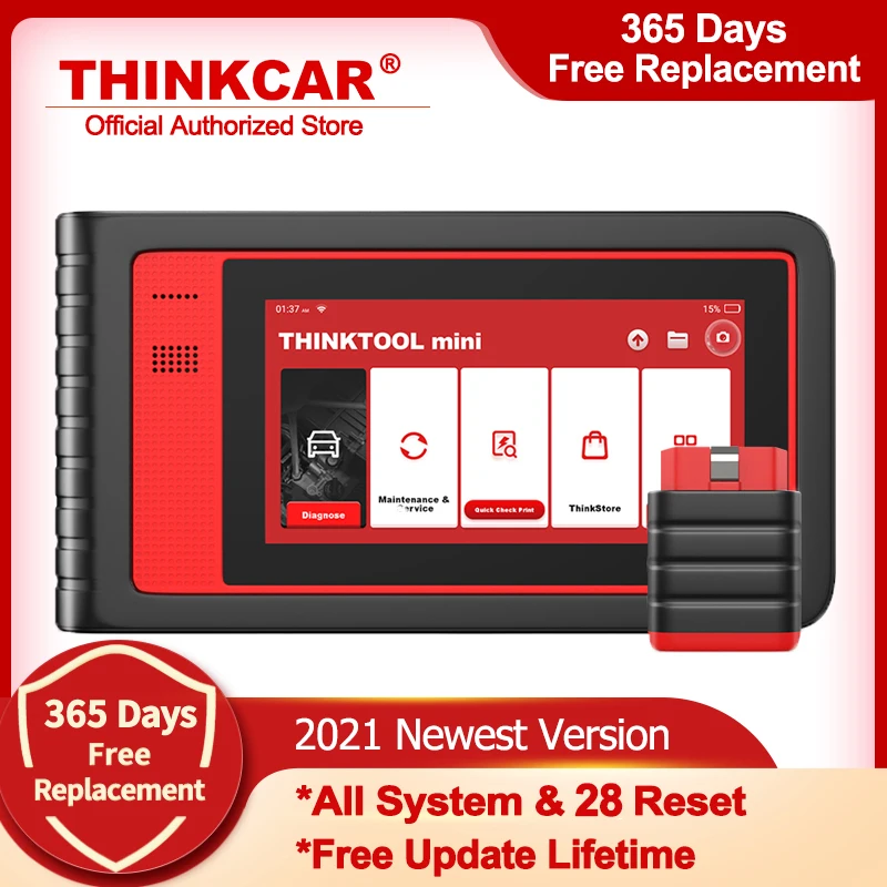 THINKCAR Thinktool Mini OBD2 сканер профессиональная полная система автомобиля