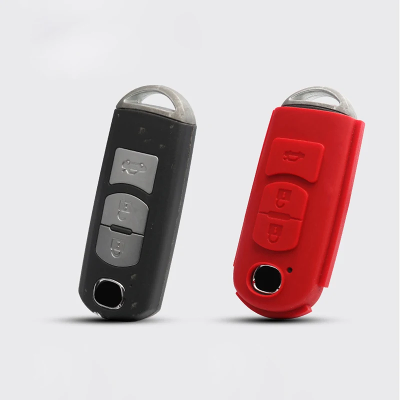 2020 чехол для ключа из АБС-углеродного волокна и силикагеля автомобиля Mazda 3/6 Axela