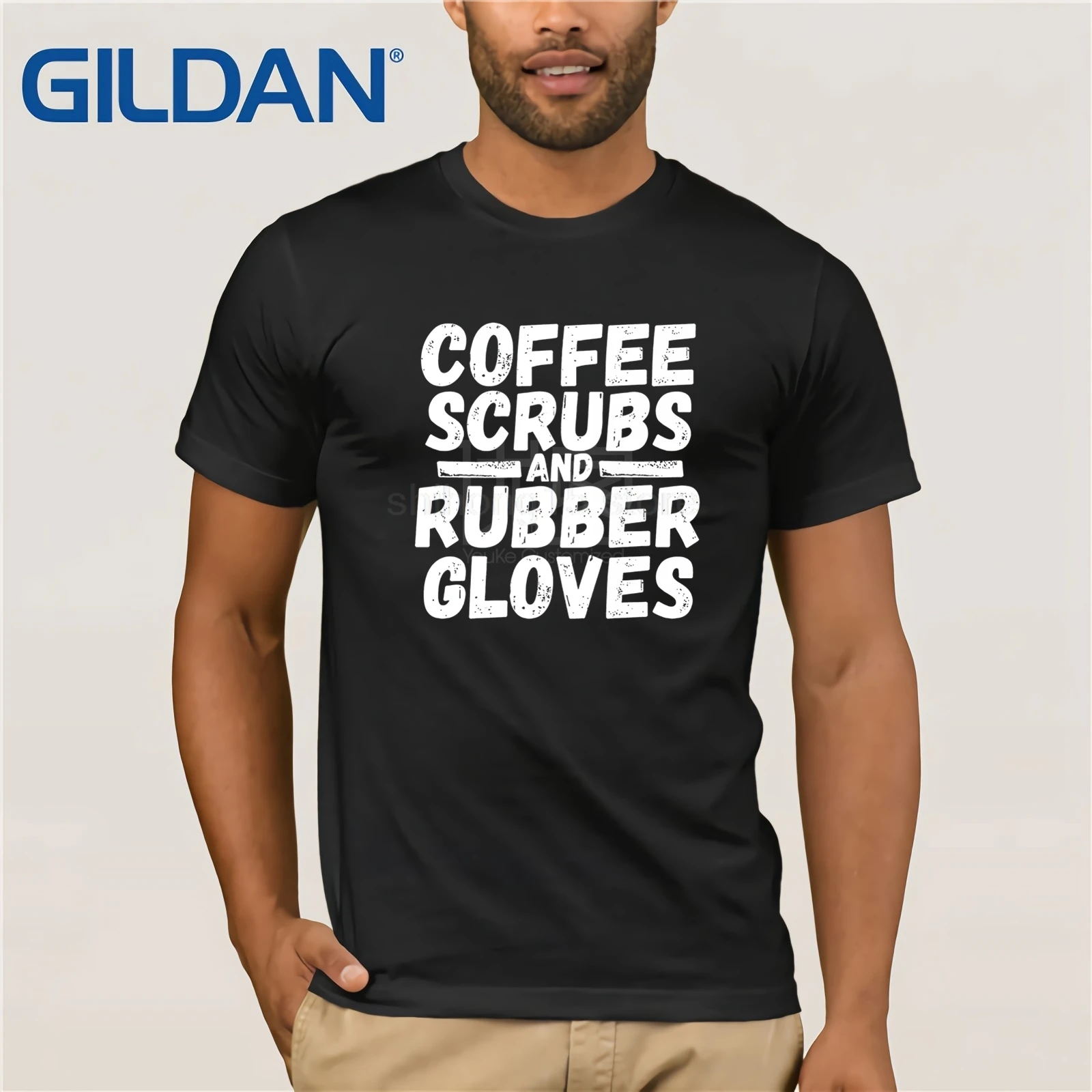 Хирургические технологии рубашка кофе скрабы и резиновые перчатки доктор