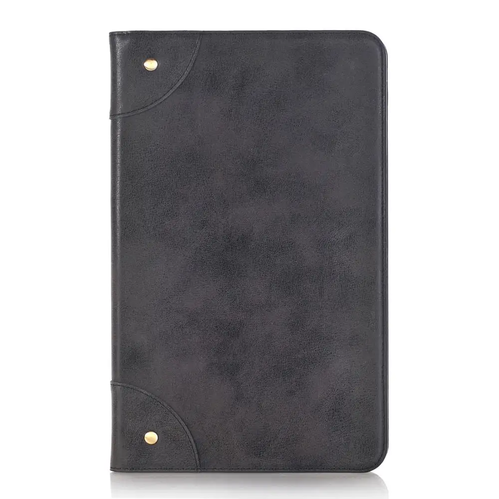 Retro Book PU Leather PC Cover Case For Samsung Galaxy Tab A 10.1 2016 T580 T585 Smart Flip Stand Card Holder Tablet | Компьютеры и