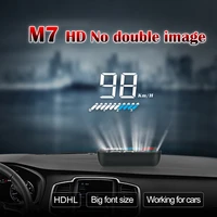 portable on board display automotive obd instrument panel data projector universal hud head up flat head display instrum display