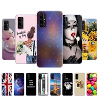 for honor 30 case bmh an10 etui silicon soft tpu phone case for huawei honor 30 pro back cover on honor30 pro plus ebg an10