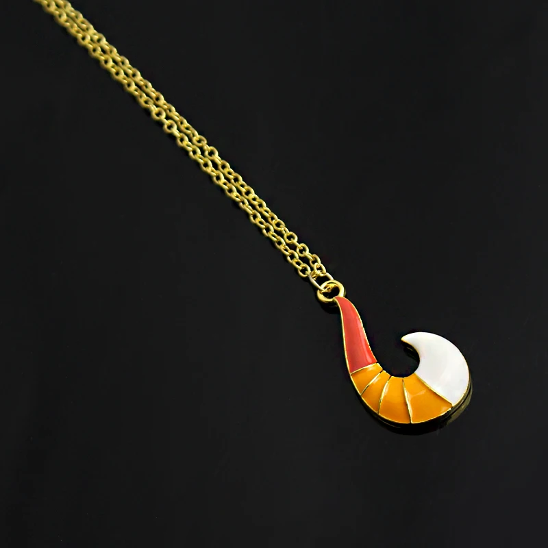 Аниме божья коровка лисий хвост Rouges ожерелье Золотая цепочка чокер для мальчиков