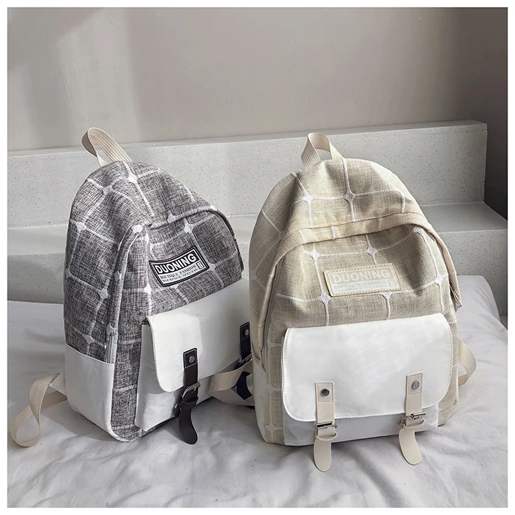 

2020 Korean version of high school yuansuo ulzzang large capacity backpack ins Backpack