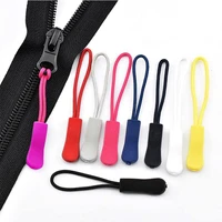 10pcs zipper pulls zipper extension pulls nylon cord zipper tag replacement for backpackstravel packages clothes sportswear