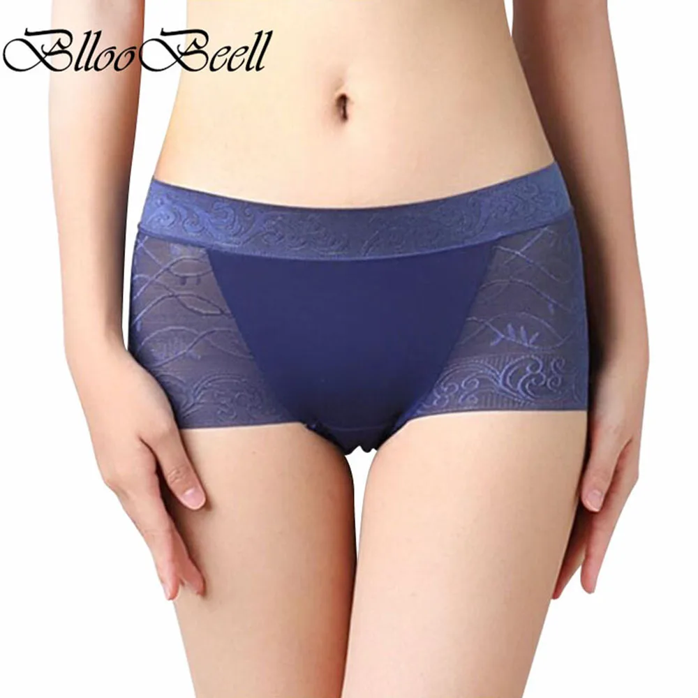 BllooBeell женское нижнее белье со средней посадкой сексуальные кружевные трусики