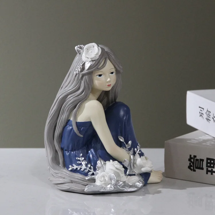 1 шт. Мультфильм сказка серии Виолончель кролик девушка из смолы красивая мечта