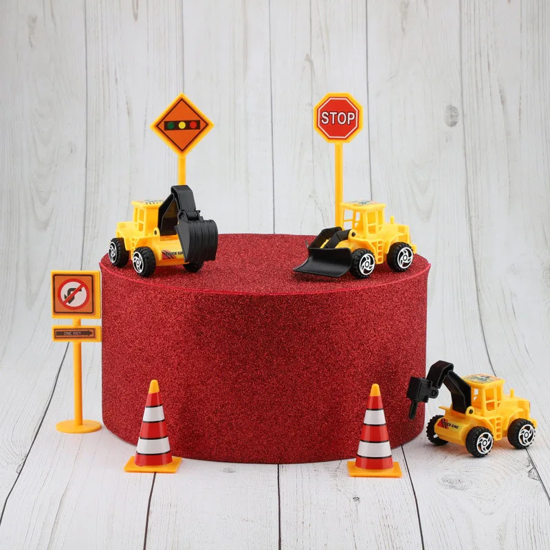 11 шт./компл. Инженерная машинка украшения торта для день рождения детей мальчика