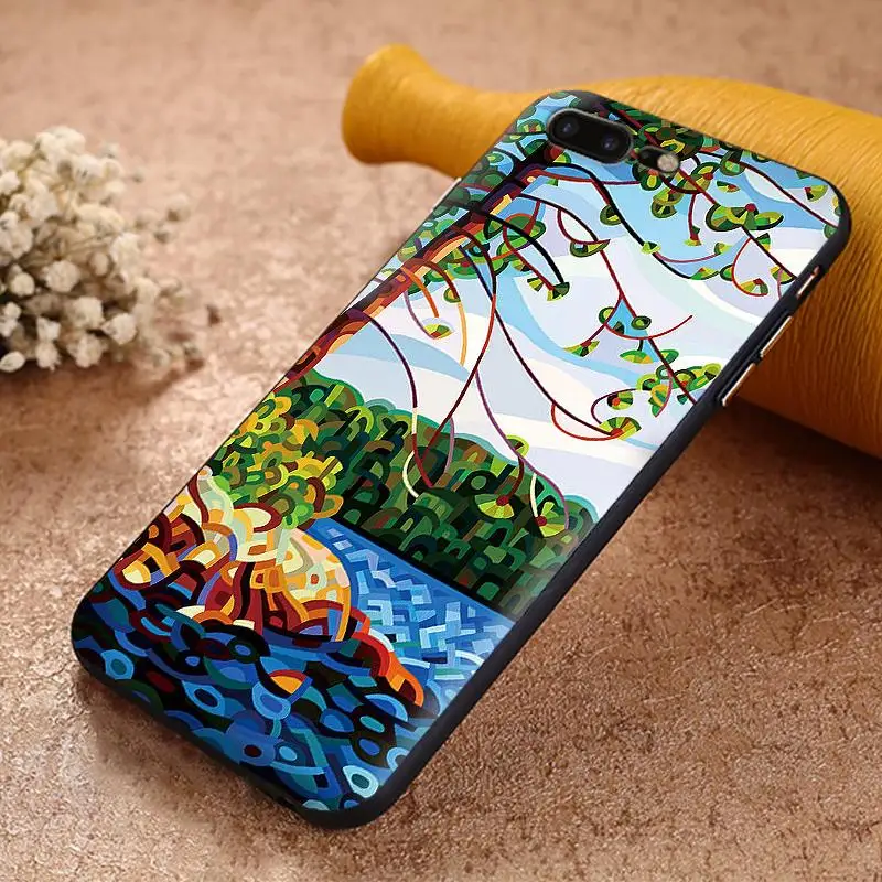 Для Xiaomi Redmi 7A K20 pro 6 Note 5 8 Pro 7 4X 5A 16G 32G GO чехол для масляной живописи | Мобильные