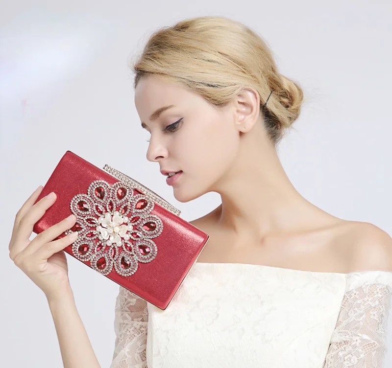 

2021 Роскошный Золотой металлический розовый Вечерний Клатч Стразы, элегантный женский кошелек для вечерние, сумки для ужина, модная женская ...