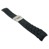 20mm 22mm rubber watch bands strap for rx daytona submarine rol sub mariner deepsea bracelet watchband replace