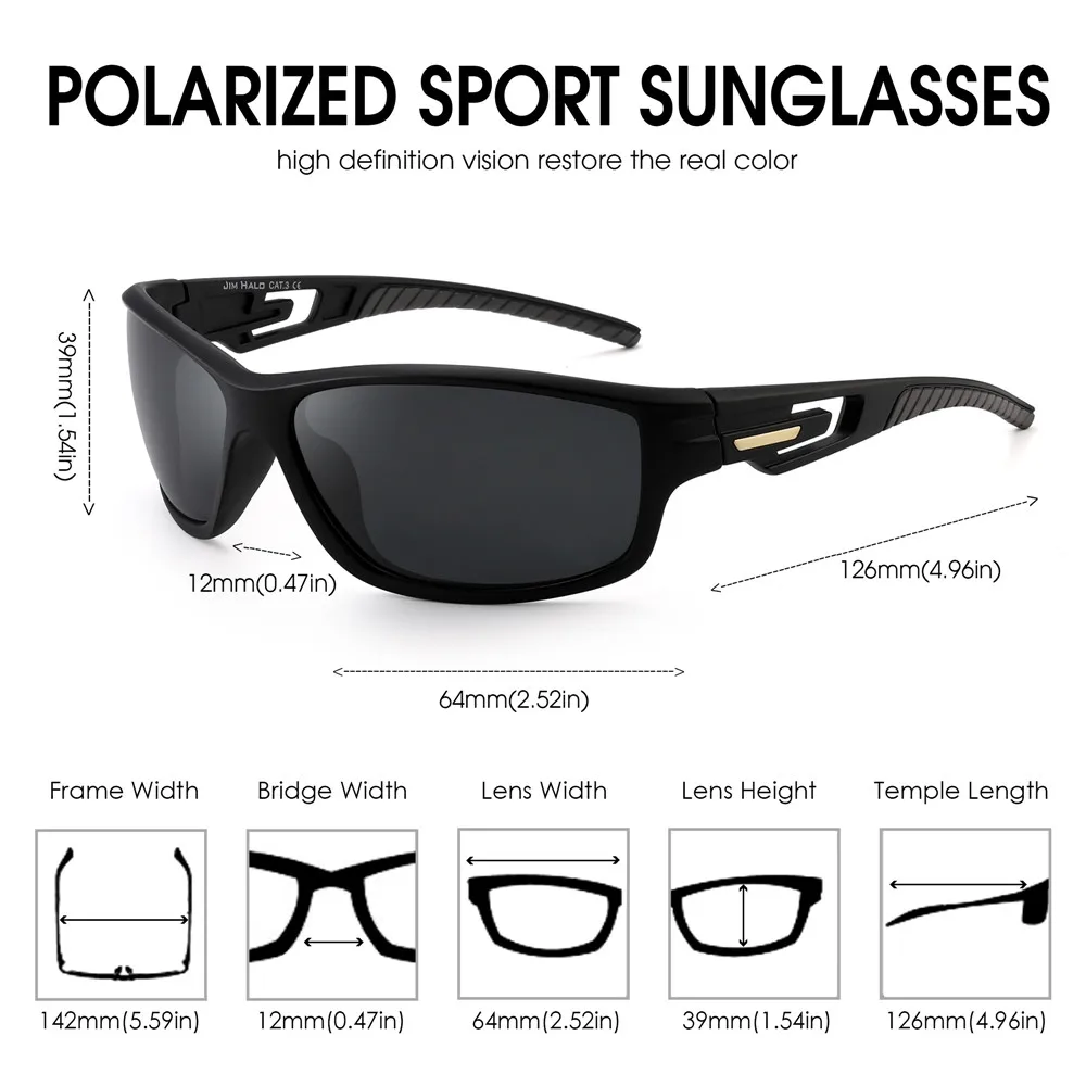 

JM Polarized Sunglasses for Men ZTPT1366