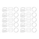 10 комплектов регулируемых слайдеров для бюстгальтера, кольца, крючки, фиксаторы для нижнего белья рис. 809