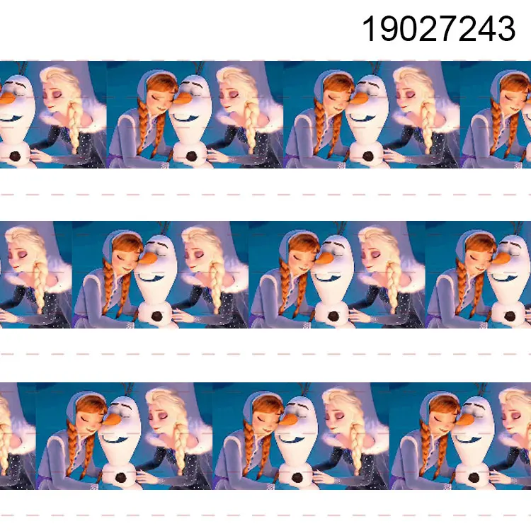 Winsome Princess Seies 50 ярдов 16 мм-75 мм мультфильм красочные печатные Grosgrain FOE ленты | Дом и