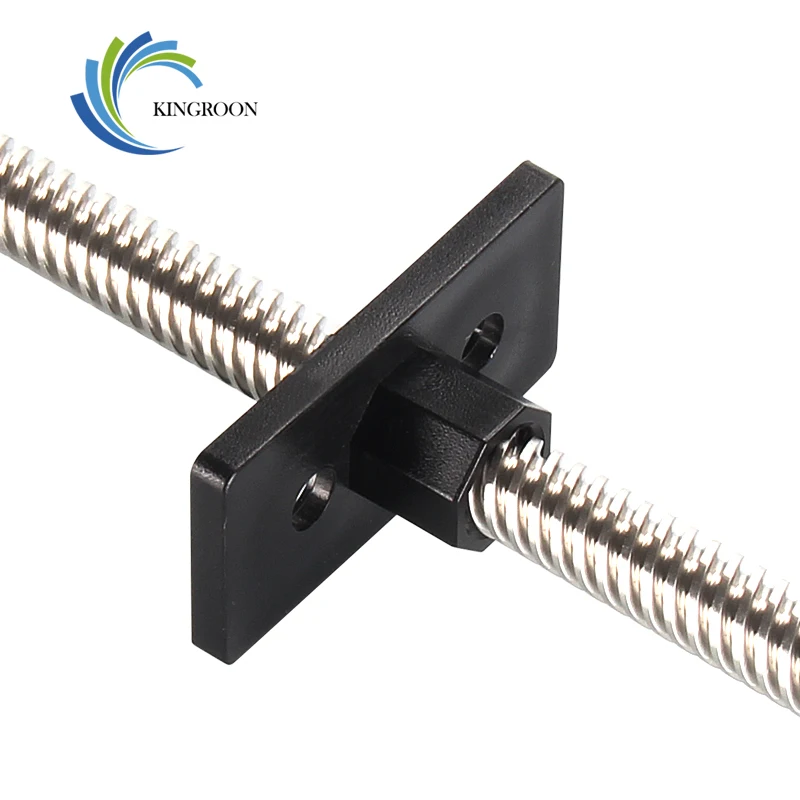 

KingRoon 3D Printer Parts T8 Lead screw Mount for CR-10 CR-10S Ender 3 Ender 3Pro Metal Z-Rod Bearing Holder screw Nut