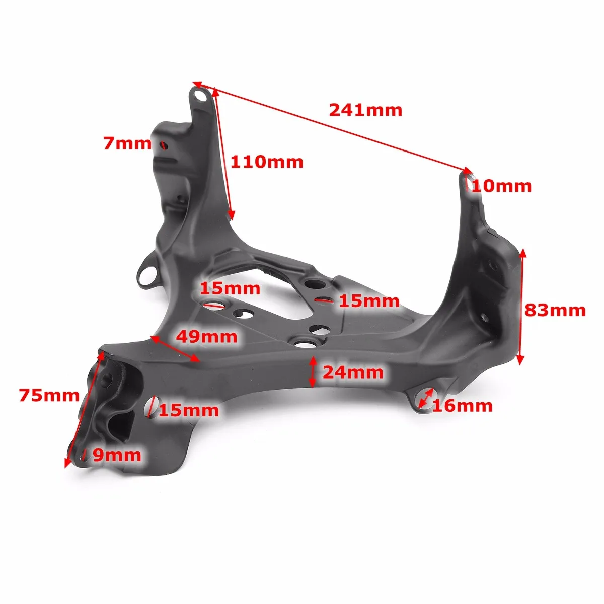 Передний верхний обтекатель остающийся кронштейн Cowling фара для HONDA CBR1000RR CBR 1000RR 2008