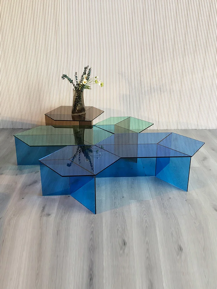 Скандинавский минимализм GY шестигранный журнальный столик светильник роскошный