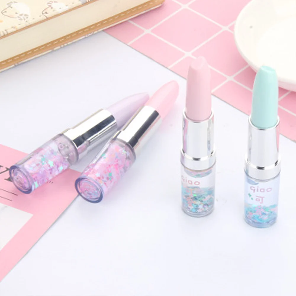 1 шт. ручка помада в виде сыпучего песка|Шариковые ручки| |