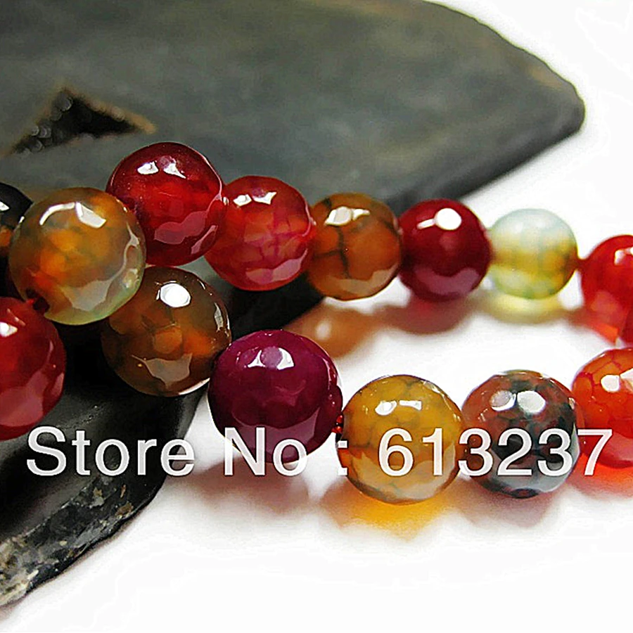 

Natural Stone Loose Beads Multicolor carnelian onyx agat stones 6mm 8mm 10mm Faceted Round Women Girls Gift Diy Jewelry 15" A010