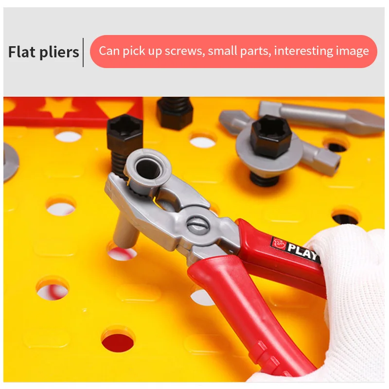 

Simulation Repair Tools Toys Game Funny Kids Educational Toys Kids Toolbox Kit Learning Engineering Puzzle Toys Party Toy Gift