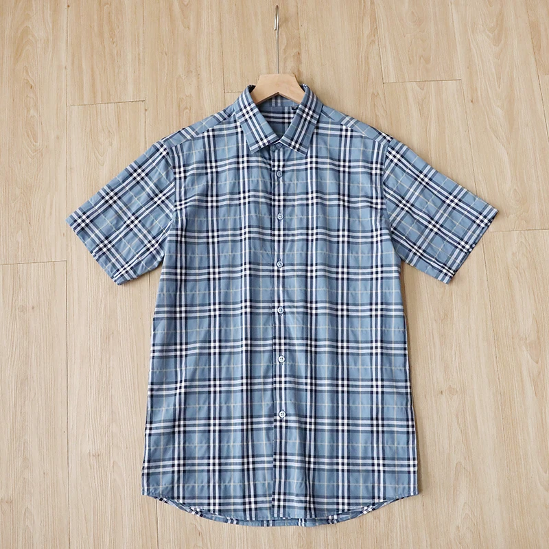 

Golf Shirts Men's 2021 New Fashion Cotton Short Sleeved Shirt Classic Style Men Blouse Shirt Size M-4XL