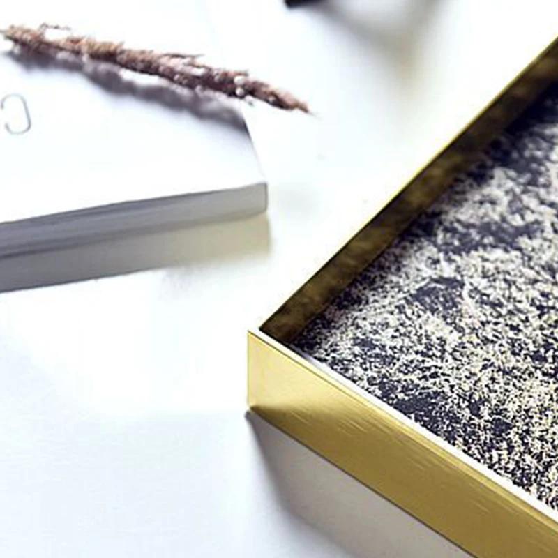 

Christmas Decorations For Home Aluminum Alloy Metal Photo Frame Print Canvas Posters Art Picture Nordic Decor Frame Painting