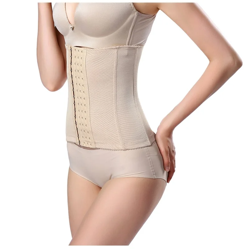 

2020 Summer Breathable New Six-breasted Tummy Belt Body Shaping Body Slimming Waist Fitness Corset Trainer Postpartum Belly Band