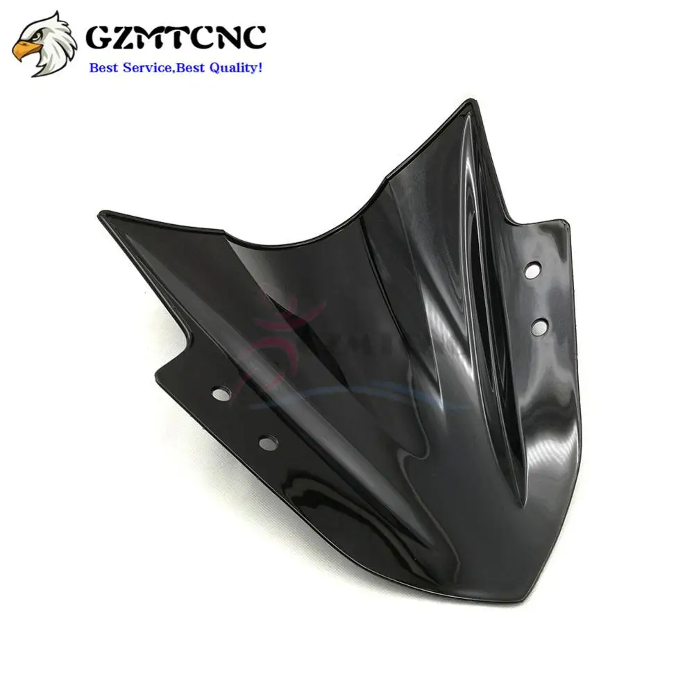 Лобовое стекло с регулируемым кронштейном для уличных велосипедов Honda Kawasaki Suzuki