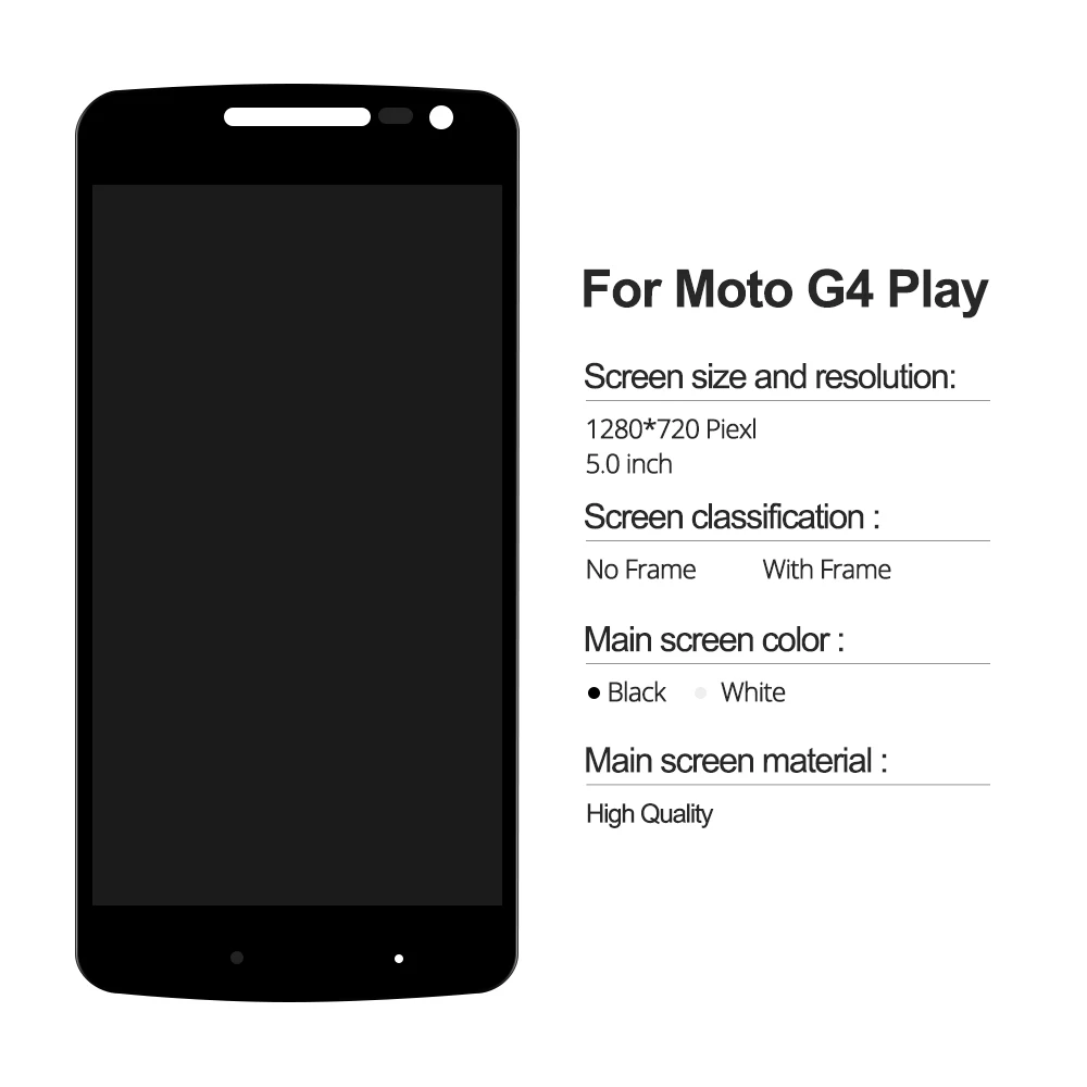 ЖК-дисплей для Motorola Moto G4 Play XT1603 XT1601 XT1604 XT1602 | Мобильные телефоны и аксессуары