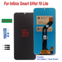 original for infinix smart 5 lcd displaytouch screen digitizer assembly phone for infinix x657 x657c x657b parts repair