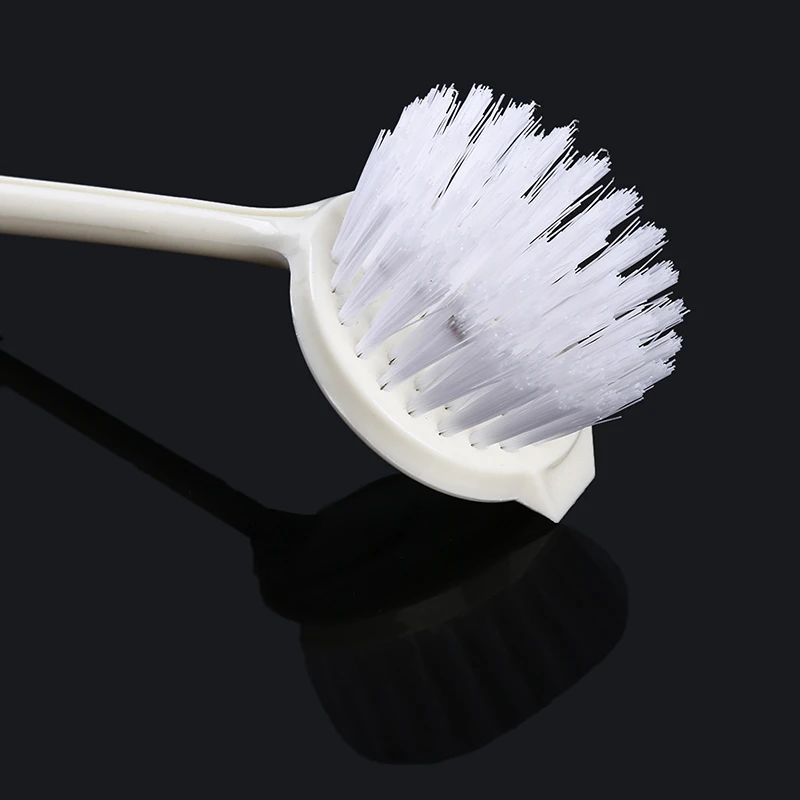 Круглая головка Кухня щеточка для чистки съемной ручкой многофункциональный