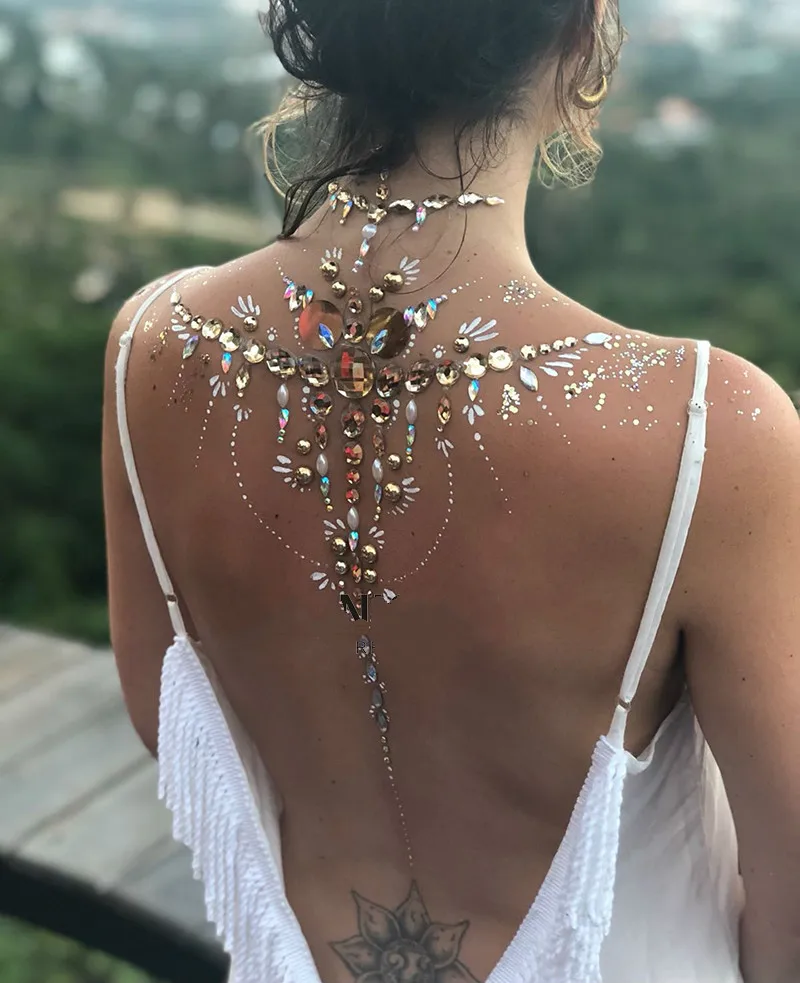 

Новый Электрический слог Boby наклейки для украшений сексуальные татуировки производительность музыка макияж Танцевальная Вечеринка красо...