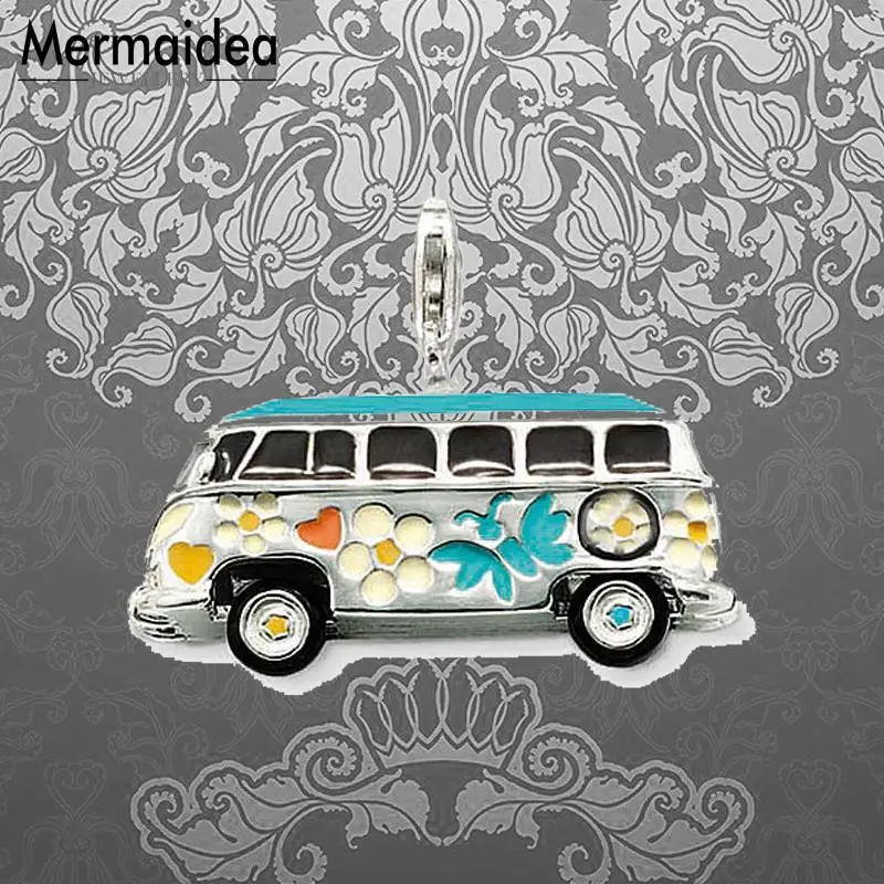 Кулоны Peace Van с автобусом модные ювелирные изделия классический подарок