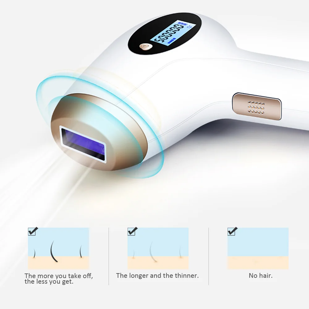 

IPL Laser Epilator Hair Removal Machine Hair Removal Permanent Bikini Female Trimmer Electric Depilador for Women