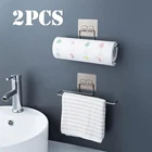 Кухонный держатель для бумаги, держатель для салфеток, подвесной держатель для туалетной бумаги в ванную комнату, держатель для рулонной бумаги, стеллаж для хранения