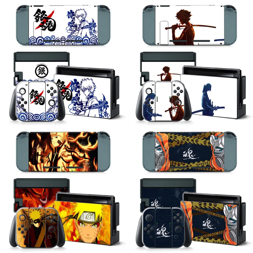 Мультфильм dessign для Nintendo Switch консоли и контроллер Стикеры кожи NS игровая консоль