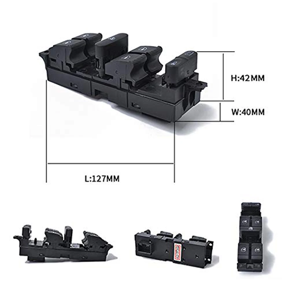 Окно мастер переключатель кнопка консоль для VW Golf Jetta Bora Passat B2 B5 B6 1999-2006 1J4959857D