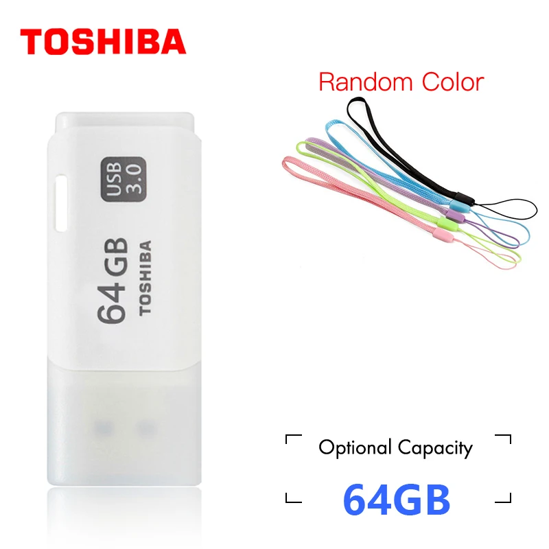 64GB string 64 Гб USB флеш-накопитель TOSHIBA 64 ГБ реальная емкость THUHYBS USB 3,0 64 Гб USB флеш-накопитель качественная карта памяти 64 ГБ флеш-накопитель - Цвет: 64GB string