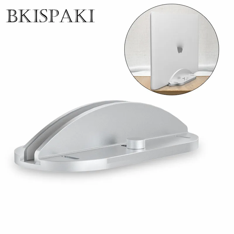 

Вертикальный алюминиевый держатель для ноутбука, регулируемая толщина, для настольных ноутбуков, компактный держатель для MacBook Pro/Air