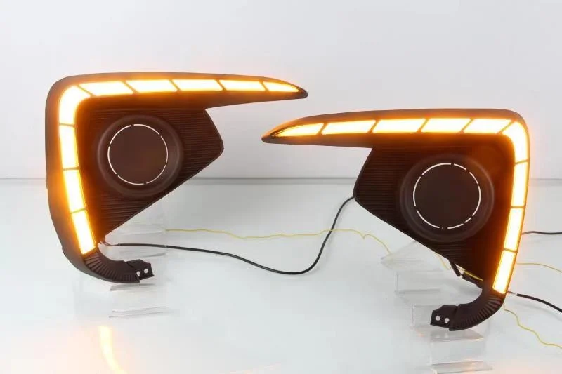 

eOsuns led drl daytime running light for Suzuki ertiga with Dynamic moving yellow turn signal