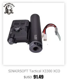 SINAIRSOFT SHS регулируемая пластиковая камера для G36/G36C серии Airsoft AEG винтовки коробка передач Охотничьи аксессуары