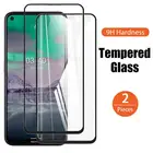Закаленное стекло с полным покрытием для Nokia 3,4, 8,3, 5,3, 1,3, 2,2, 3,2, 4,2, 7,2, 7,1, X5, 2, 3, 5, 6, 8, 7 Plus, защитная пленка 9H