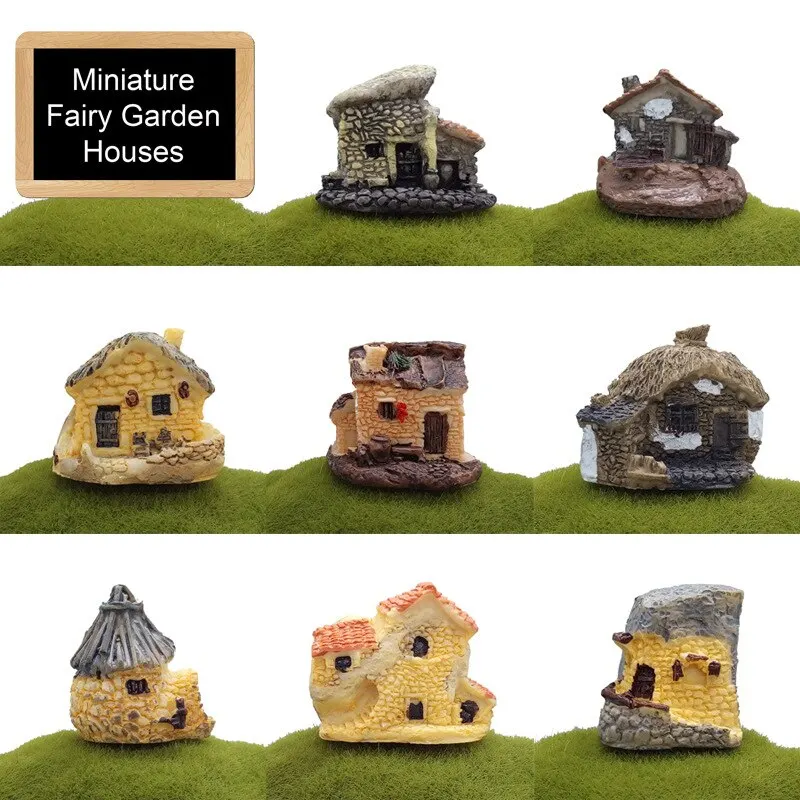 Мини домик для маленьких домиков сказочные миниатюрные домики сада DIY