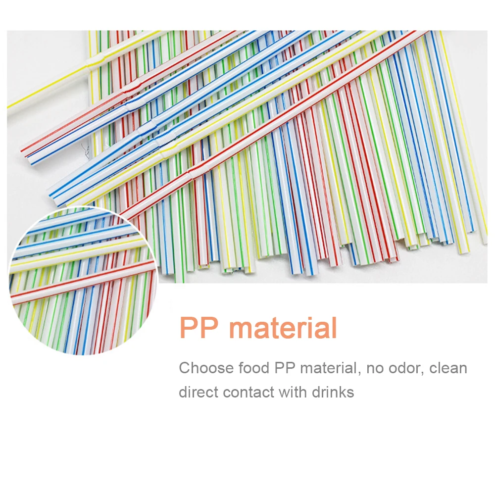 100 шт./пакет изогнутые пластиковые питьевые соломинка для коктейля отдыха Одежда