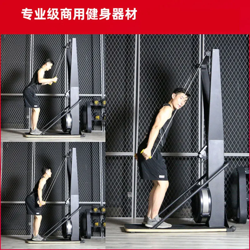 Ветростойкая Лыжная машина коммерческий тренажер для катания на лыжах аэробных