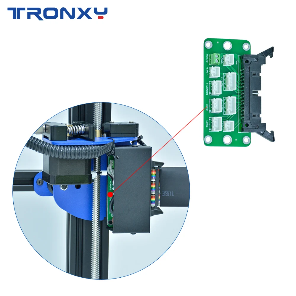 Tronxy 3D принтер аксессуары плата адаптера с кабелем 85 см подключение к XY-2 Pro X5SA
