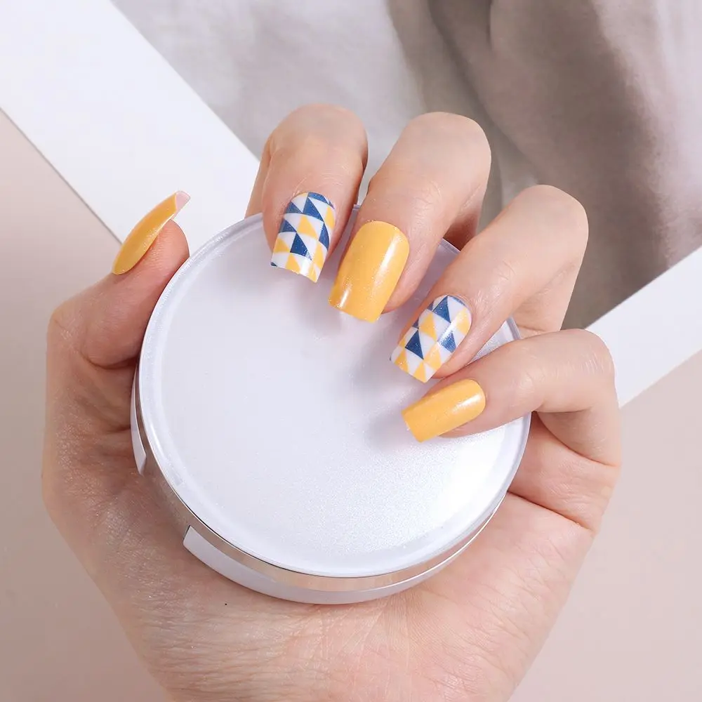 

Square Head Artificial Detachable Manicure Tool Wearable Nail Tips Fake Nails Round Head False Nails