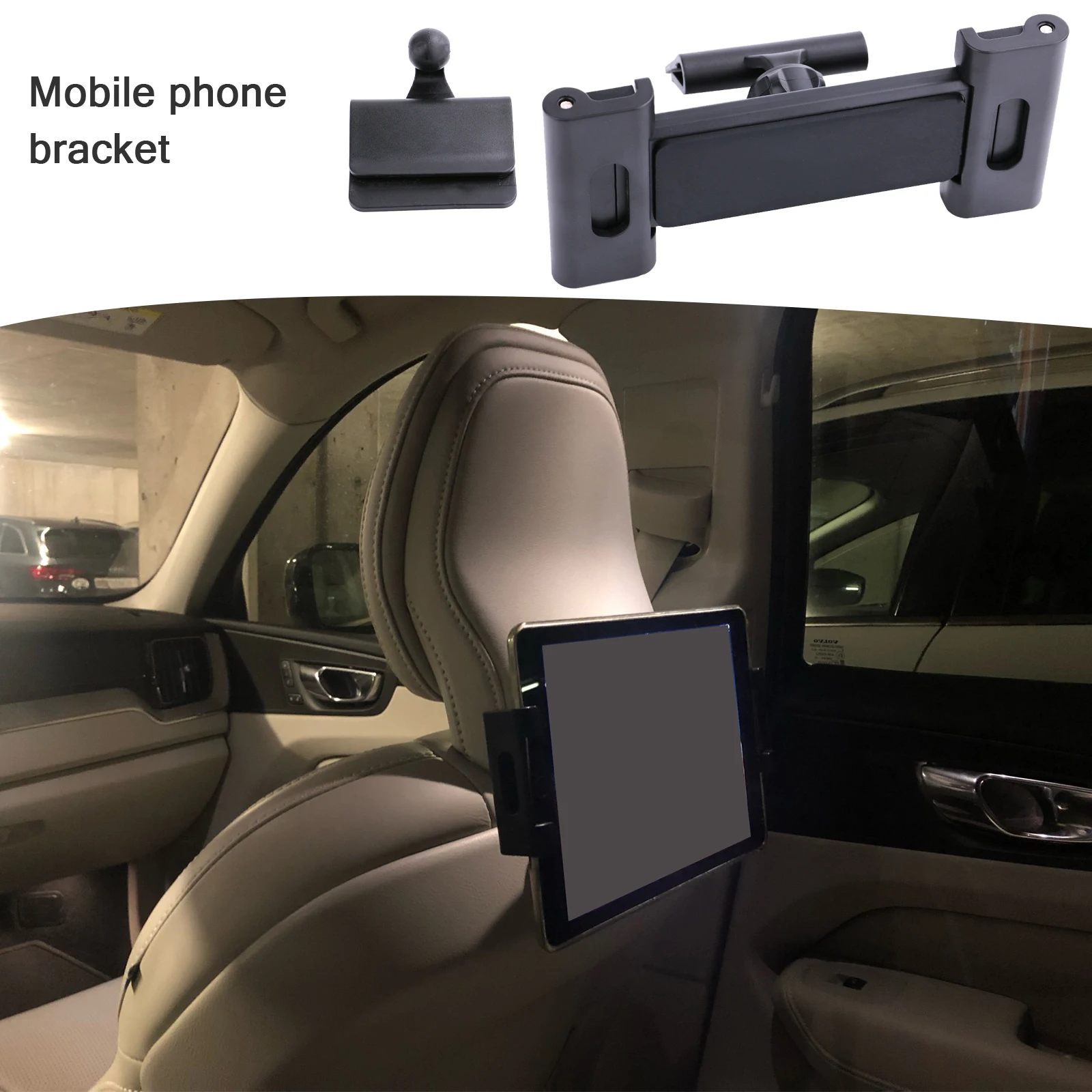 for tesla model 3y 1 pc rotatable car back seat ipad mobile phone holder mount accessories parts free global shipping