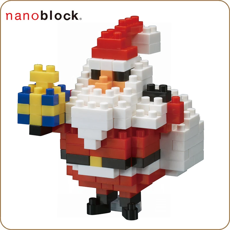 Nano Block Santa Claus nbc-200 NANOBLOCK Small grain miniature diamond building block adult construction toy NBC-200 | Игрушки и хобби
